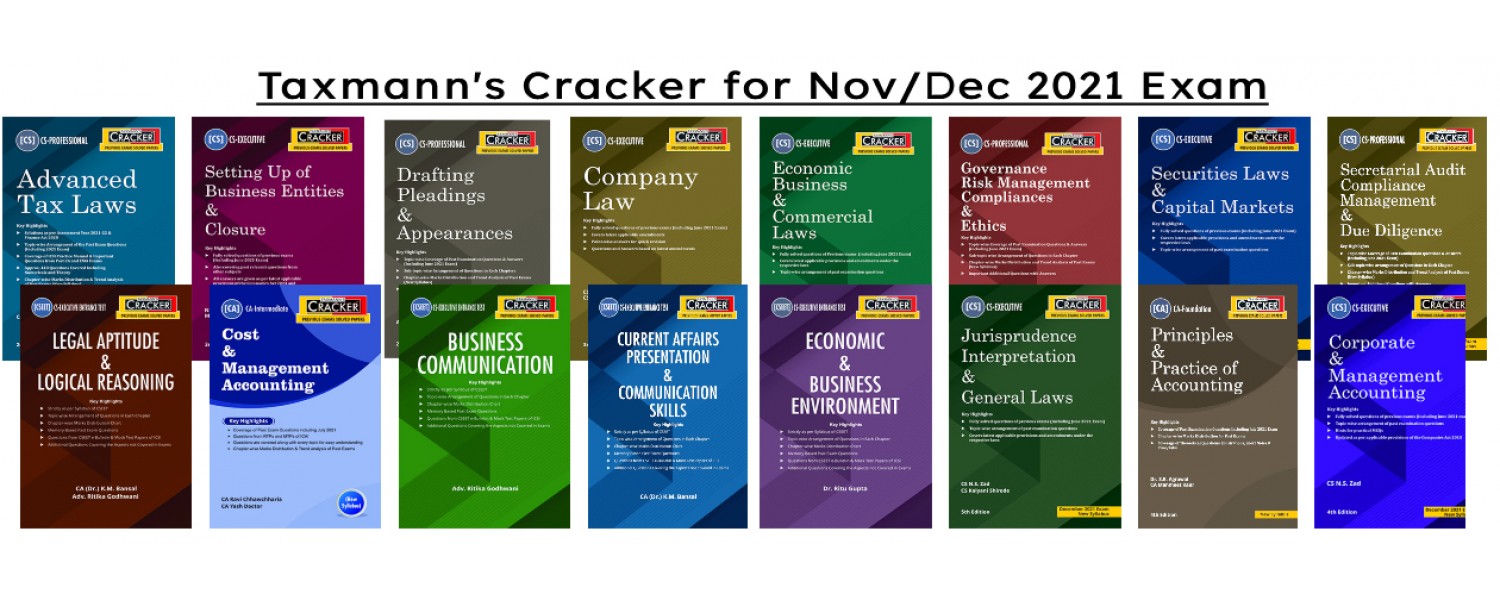Taxmann Cracker 2021